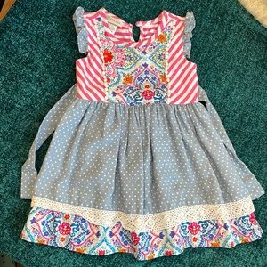 Toddler girl sleeveless dress